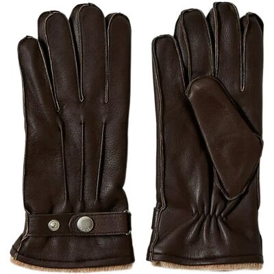 Selected Slmpoul Leather Gloves L/XL DEMITASSE L/XL Selected Slmpoul Leather Gloves L/XL DEMITASSE L/XL