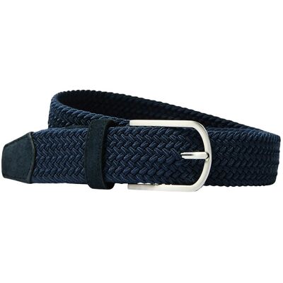 Selected Slmtom Braided Textile Belt 90 SKY CAPTAIN 90 Selected Slmtom Braided Textile Belt 90 SKY CAPTAIN 90