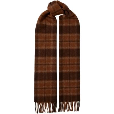Selected Slmtope Wool Check Scarf ONE SIZE SOFT SILT ONE SIZE Selected Slmtope Wool Check Scarf ONE SIZE SOFT SILT ONE SIZE