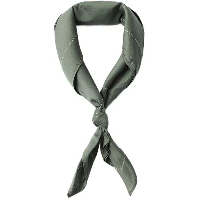 Selected Slhnicolaj Bandana ONE SIZE DEEP LICHEN GREEN ONE SIZE Selected Slhnicolaj Bandana ONE SIZE DEEP LICHEN GREEN ONE SIZE