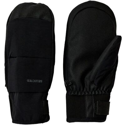 Selected Slhblake Alex Tech Mitten M/L BLACK M/L Selected Slhblake Alex Tech Mitten M/L BLACK M/L