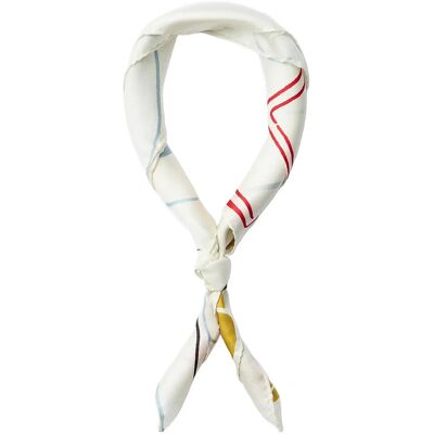 Selected Slhnicolaj Amour Bandana ONE SIZE EGRET ONE SIZE Selected Slhnicolaj Amour Bandana ONE SIZE EGRET ONE SIZE
