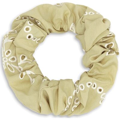 SUI AVA Floral Broderie Scrunchie ONE SIZE PISTACHIO ONE SIZE SUI AVA Floral Broderie Scrunchie ONE SIZE PISTACHIO ONE SIZE