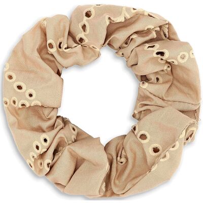 SUI AVA Floral Broderie Scrunchie ONE SIZE SALTED CARAMEL ONE SIZE SUI AVA Floral Broderie Scrunchie ONE SIZE SALTED CARAMEL ONE SIZE