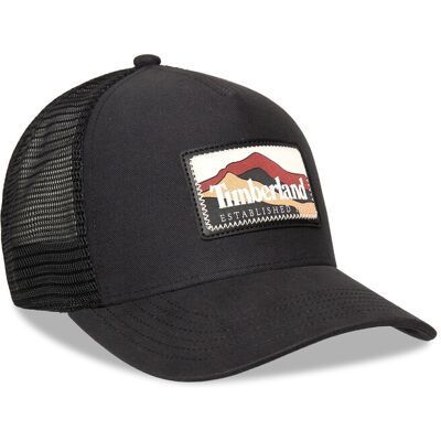 Timberland Mountain Patch Trucker Black OS MEN BLACK OS MEN Timberland Mountain Patch Trucker Black OS MEN BLACK OS MEN