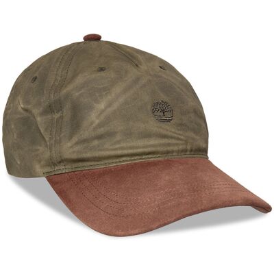 Timberland Waxed Canvas Baseball Cap Leaf Green OS MEN DARK GREEN OS MEN Timberland Waxed Canvas Baseball Cap Leaf Green OS MEN DARK GREEN OS MEN