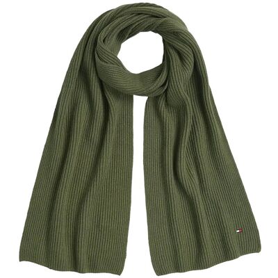 Tommy Hilfiger Th Flag Pima Cotton Cash Scarf ONE SIZE FOXHUNT GREEN ONE SIZE Tommy Hilfiger Th Flag Pima Cotton Cash Scarf ONE SIZE FOXHUNT GREEN ONE SIZE