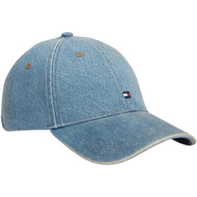 Tommy Hilfiger Th Flag Denim 6 Panel Cap ONE SIZE DENIM LIGHT 01 ONE SIZE Tommy Hilfiger Th Flag Denim 6 Panel Cap ONE SIZE DENIM LIGHT 01 ONE SIZE