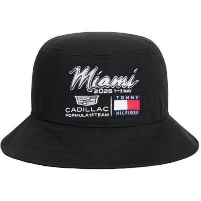 Tommy Hilfiger Th X Cf1 Miami Bucket Hat ONE SIZE BLACK ONE SIZE Tommy Hilfiger Th X Cf1 Miami Bucket Hat ONE SIZE BLACK ONE SIZE