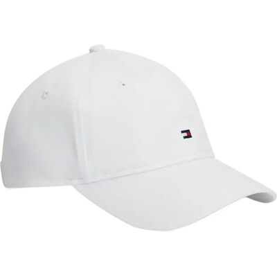 Tommy Hilfiger Th Flag Soft 6 Panel Cap ONE SIZE OPTIC WHITE ONE SIZE Tommy Hilfiger Th Flag Soft 6 Panel Cap ONE SIZE OPTIC WHITE ONE SIZE