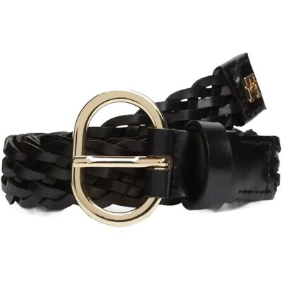 Tommy Hilfiger Th Chic 2.5 Woven Leather 75 BLACK 75 Tommy Hilfiger Th Chic 2.5 Woven Leather 75 BLACK 75
