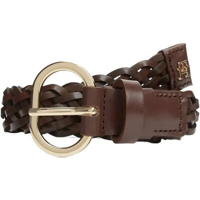 Tommy Hilfiger Th Chic 2.5 Woven Leather 80 RICH WALNUT 80 Tommy Hilfiger Th Chic 2.5 Woven Leather 80 RICH WALNUT 80