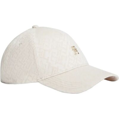 Tommy Hilfiger Th Monogram Jacq Cap ONE SIZE SUGARCANE ONE SIZE Tommy Hilfiger Th Monogram Jacq Cap ONE SIZE SUGARCANE ONE SIZE