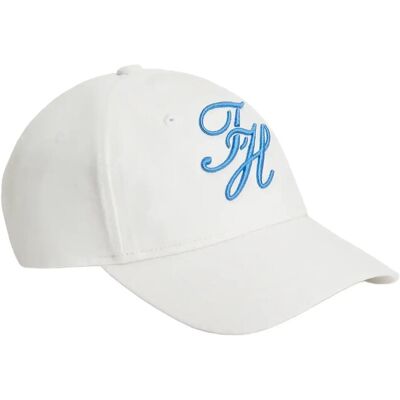 Tommy Hilfiger Th Embroidered Cap ONE SIZE ECRU ONE SIZE Tommy Hilfiger Th Embroidered Cap ONE SIZE ECRU ONE SIZE