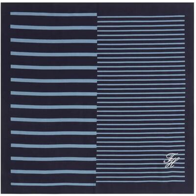 Tommy Hilfiger Th Nautical Script Cotton Square ONE SIZE SPACE BLUE ONE SIZE Tommy Hilfiger Th Nautical Script Cotton Square ONE SIZE SPACE BLUE ONE SIZE
