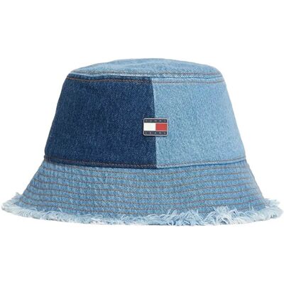 Tommy Hilfiger Tjw Denim Patchwork Bucket ONE SIZE DENIM PATCH ONE SIZE Tommy Hilfiger Tjw Denim Patchwork Bucket ONE SIZE DENIM PATCH ONE SIZE