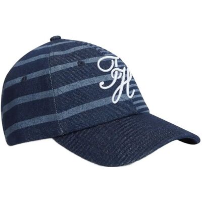 Tommy Hilfiger Th Nautical Script Cap ONE SIZE NAUTICAL STRIPES ONE SIZE Tommy Hilfiger Th Nautical Script Cap ONE SIZE NAUTICAL STRIPES ONE SIZE