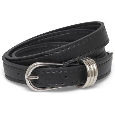 Ulrika Belt ONE SIZE 120 cm BLACK SILVER ONE SIZE 120 cm Ulrika Belt ONE SIZE 120 cm BLACK SILVER ONE SIZE 120 cm