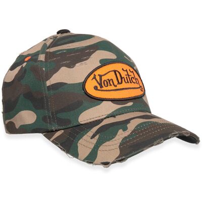 Von Dutch Oval Patch Camouflage Adjustable ONE SIZE CAMOFLAUGE ONE SIZE Von Dutch Oval Patch Camouflage Adjustable ONE SIZE CAMOFLAUGE ONE SIZE