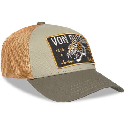Von Dutch Square Patch Trucker Yellow/Dark Green ONE SIZE YELLOW & DARK GREEN ONE SIZE Von Dutch Square Patch Trucker Yellow/Dark Green ONE SIZE YELLOW & DARK GREEN ONE SIZE
