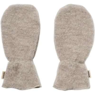 Wheat Wool Fleece Miitens Jay ONE SIZE KHAKI MELANGE ONE SIZE Wheat Wool Fleece Miitens Jay ONE SIZE KHAKI MELANGE ONE SIZE