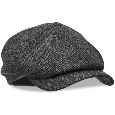 Wigéns Newsboy Classic Cap 58 DARK GREY 58 Wigéns Newsboy Classic Cap 58 DARK GREY 58
