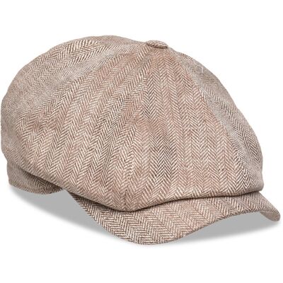 Wigéns Newsboy Classic Cap 58 BROWN 58 Wigéns Newsboy Classic Cap 58 BROWN 58