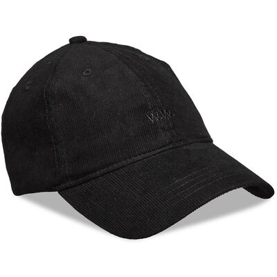 WOOD WOOD Wwlow Profile Corduroy Cap ONE SIZE BLACK ONE SIZE WOOD WOOD Wwlow Profile Corduroy Cap ONE SIZE BLACK ONE SIZE