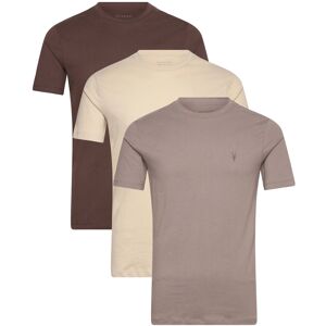 AllSaints Brace Ss Crew 3 Pk S GREY / GANACHE / BROWN S AllSaints Brace Ss Crew 3 Pk S GREY / GANACHE / BROWN S