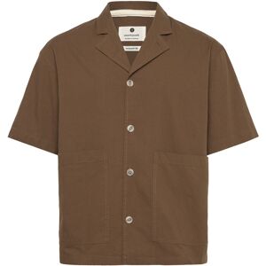 Anerkjendt Akotto Cotton Poplin Ss Overshirt L TEAK L Anerkjendt Akotto Cotton Poplin Ss Overshirt L TEAK L