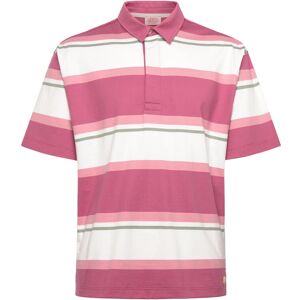 Armor Lux Striped Polo Shirt Short Sleeves Héritage S MALAGA/MILK/BUBBLEGUM/SHADOW S Armor Lux Striped Polo Shirt Short Sleeves Héritage S MALAGA/MILK/BUBBLEGUM/SHADOW S