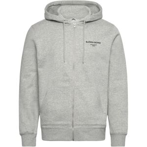 Björn Borg Borg Essential 1 Zip Hoodie L LIGHT GREY MELANGE L Björn Borg Borg Essential 1 Zip Hoodie L LIGHT GREY MELANGE L