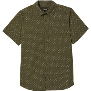 Brixton Charter Print S/S Wvn S IVY GREEN/MICRO FLORAL S Brixton Charter Print S/S Wvn S IVY GREEN/MICRO FLORAL S
