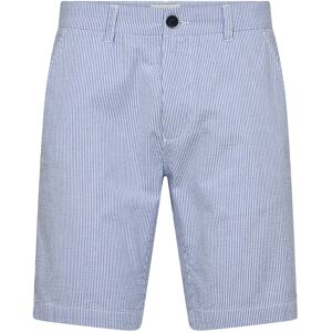 Bruun & Stengade Bs Ferit Regular Fit Shorts 29 BLUE/WHITE 29 Bruun & Stengade Bs Ferit Regular Fit Shorts 29 BLUE/WHITE 29