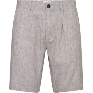 Bruun & Stengade Bs Apollon Regular Fit Shorts 32 BROWN/WHITE 32 Bruun & Stengade Bs Apollon Regular Fit Shorts 32 BROWN/WHITE 32