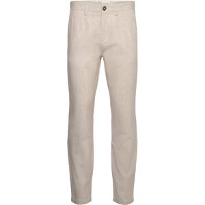 Bruun & Stengade Bs Ikaros Slim Fit Chinos 29-34 BEIGE/WHITE 29-34 Bruun & Stengade Bs Ikaros Slim Fit Chinos 29-34 BEIGE/WHITE 29-34