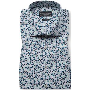 Bruun & Stengade Bs Karatsev Modern Fit Shirt 38 GREEN 38 Bruun & Stengade Bs Karatsev Modern Fit Shirt 38 GREEN 38