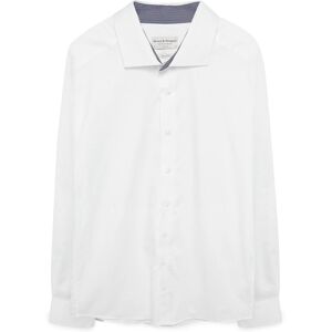 Bruun & Stengade Bs Hader Slim Fit Shirt 41 WHITE 41 Bruun & Stengade Bs Hader Slim Fit Shirt 41 WHITE 41