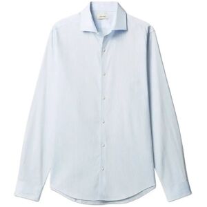 Calvin Slim Sft Wshd Str Stp 42 LIGHT BLUE 42 Calvin Slim Sft Wshd Str Stp 42 LIGHT BLUE 42