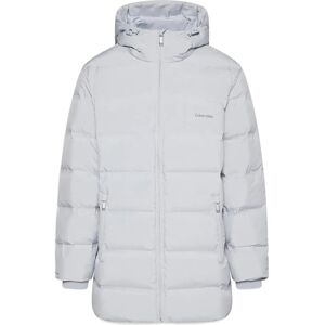 Calvin Ls Bonded Chnnld Long Hooded Puf XXL GRAY MARBLE XXL Calvin Ls Bonded Chnnld Long Hooded Puf XXL GRAY MARBLE XXL