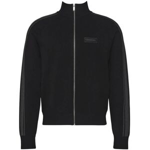 Calvin Ls Tech Knit Track Jacket Fz Swt XXL BLACK XXL Calvin Ls Tech Knit Track Jacket Fz Swt XXL BLACK XXL