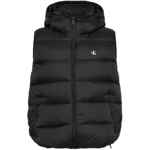 Calvin Svls Nylon Zip Off Hood Down Puf M BLACK M Calvin Svls Nylon Zip Off Hood Down Puf M BLACK M