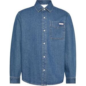 Calvin Classic Harbour Blue Overshirt XS HARBOUR BLUE XS Calvin Classic Harbour Blue Overshirt XS HARBOUR BLUE XS