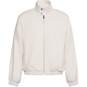 Calvin Ls Linen Harrington Jkt L WHITE SAND L Calvin Ls Linen Harrington Jkt L WHITE SAND L