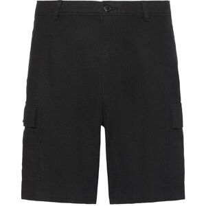 Calvin 9 In Linen Cargo Short 38 BLACK 38 Calvin 9 In Linen Cargo Short 38 BLACK 38