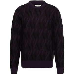 Casual Friday Cfkarl Jaquard Crew Neck Knit L DARK NAVY L Casual Friday Cfkarl Jaquard Crew Neck Knit L DARK NAVY L