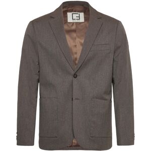 Casual Friday Cfbille 0169 Tweed Weave Blazer 46 SILVER MINK MELANGE 46 Casual Friday Cfbille 0169 Tweed Weave Blazer 46 SILVER MINK MELANGE 46
