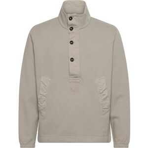 C.P. Company Logo Embroidered Sweatshirt M VINTAGE KHAKI M C.P. Company Logo Embroidered Sweatshirt M VINTAGE KHAKI M