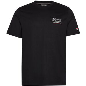 FILA Navigli Pasta Regular Graphic T-Shirt S BLACK S FILA Navigli Pasta Regular Graphic T-Shirt S BLACK S