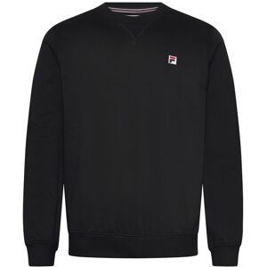 FILA Biella Regular Crewneck Sweatshirt S BLACK S FILA Biella Regular Crewneck Sweatshirt S BLACK S
